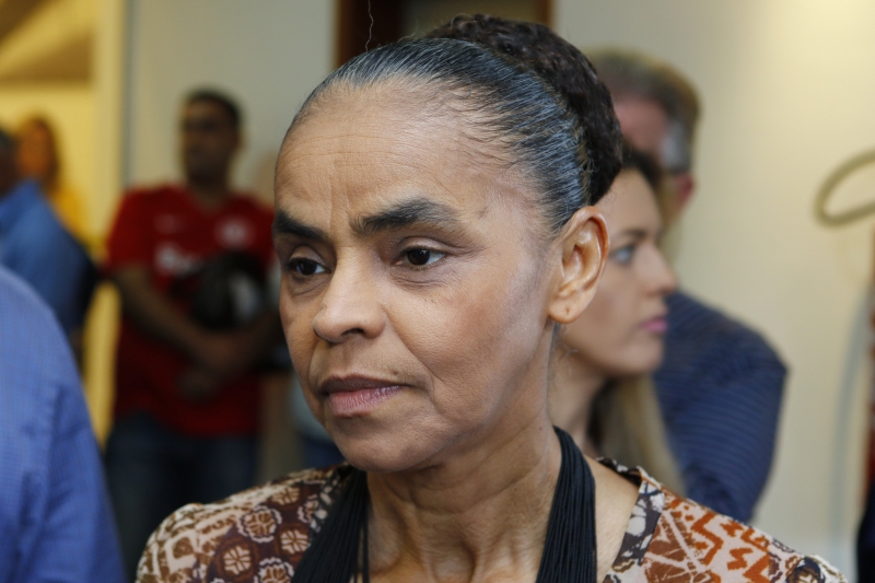 Marina Silva, pré-candidata à Presidência da República pela Rede Sustentabilidade.