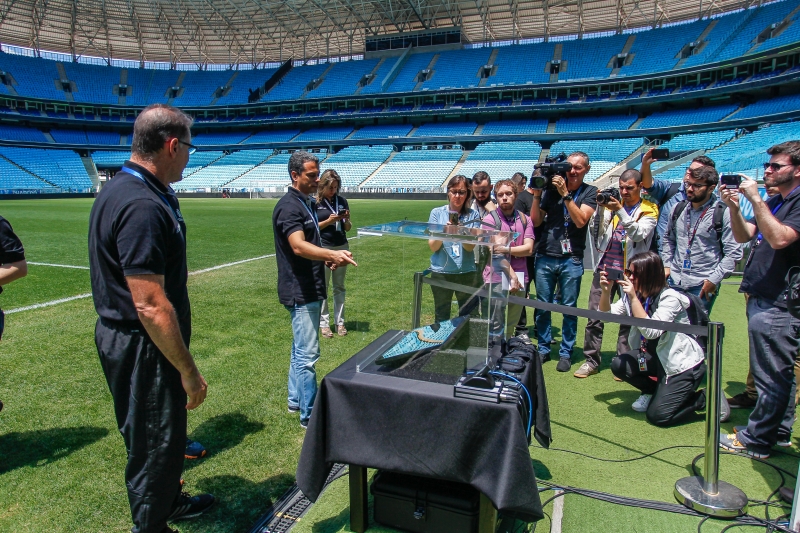 Em 2017, sistema de árbitro de vídeo foi usado na Arena, na final da Libertadores
