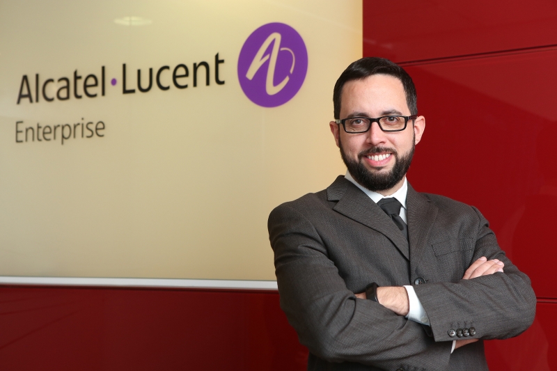 Marcos Silva Filho, gerente de neg&oacute;cios para solu&ccedil;&otilde;es de comunica&ccedil;&atilde;o da Alcatel-Lucent Enterprise