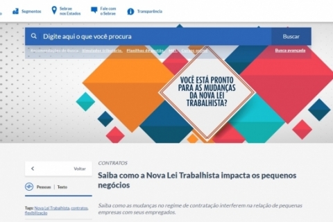 Site tira d�vidas dos empreendedores