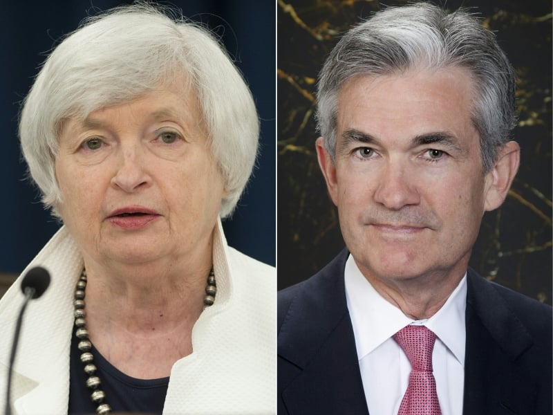 Powell (d) deve assumir o banco central no lugar de Janet Yellen 