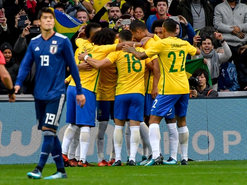 Penúltimo jogo da equipe em 2017 acabou com vitória brasileira por 3 a 1 
