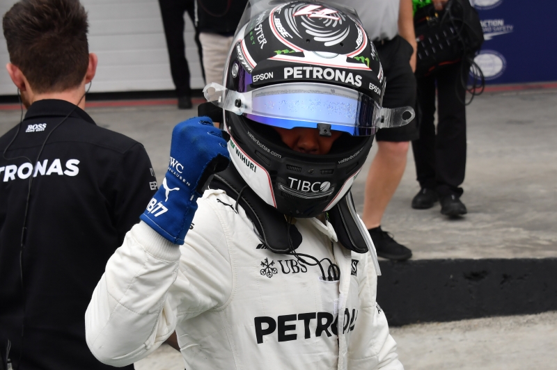 Finlandês Valtteri Bottas obteve sua terceira pole position na temporada e na carreira