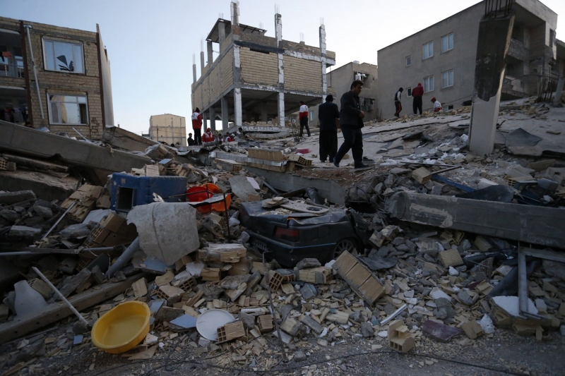 Tremor de magnitude 7,3 e profundidade de 33,9 km teve epicentro no Curdistão iraquiano