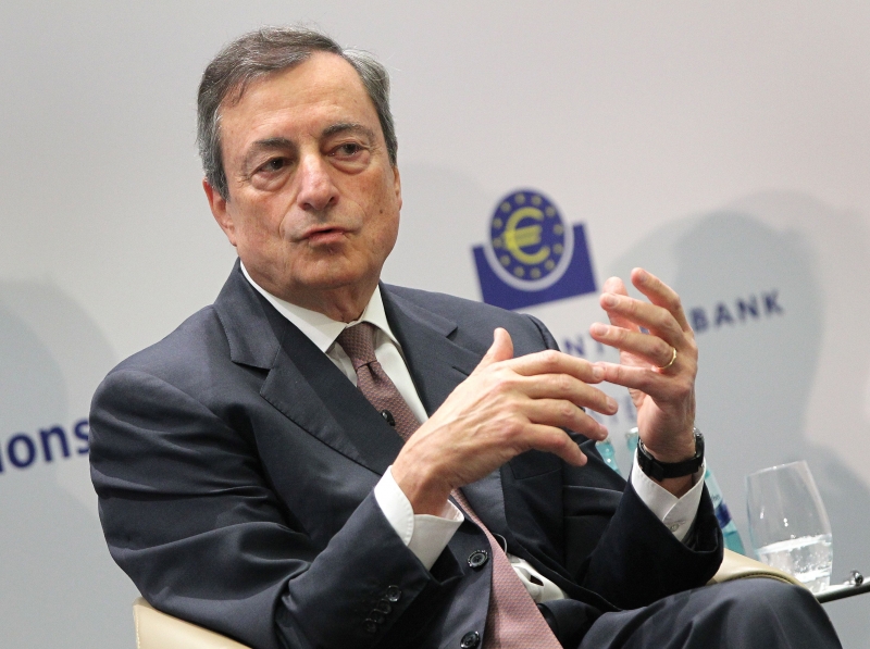 Draghi, do BCE, teme uma acentuada reprecificação de ativos 