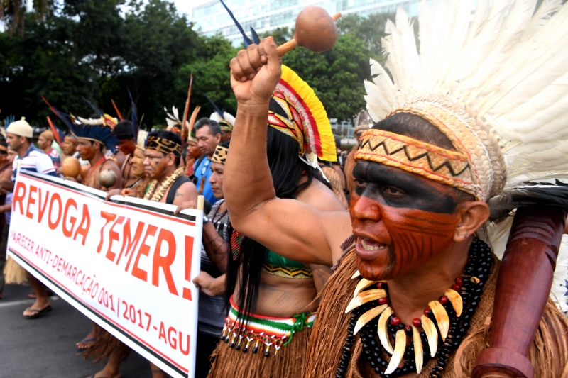 Indígenas criticam parecer da AGU sobre a delimitação de terras