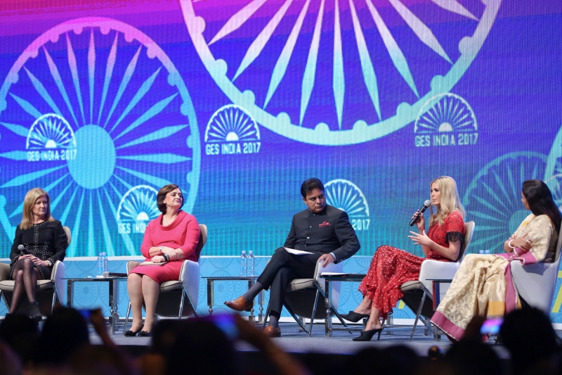 The United States and India co-hosted the Global Entrepreneurship Summit (GES) November 28-30, 2017 in Hyderabad, India. GES is the preeminent annual entrepreneurship gathering that convenes emerging entrepreneurs, investors and supporters from around the world. Foto: GES/DIVULGAÇÃO/JC