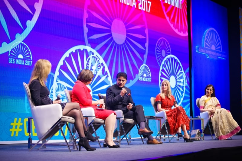 The United States and India co-hosted the Global Entrepreneurship Summit (GES) November 28-30, 2017 in Hyderabad, India. GES is the preeminent annual entrepreneurship gathering that convenes emerging entrepreneurs, investors and supporters from around the world. Foto: GES/DIVULGAÇÃO/JC