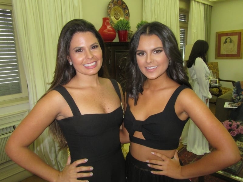 Eduarda Galvani e Valentina Torres lançaram coleção conjunta