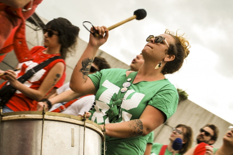 Oficina do bloco Turucutá forma entre 60 e 80 ritmistas todos os anos