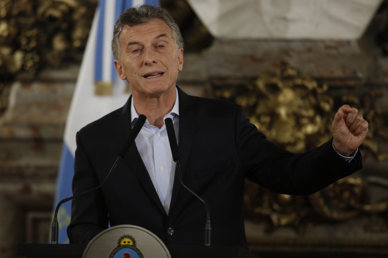 "Estou convencido de que essas mudanças vão ajudar as pessoas", Afirma Macri