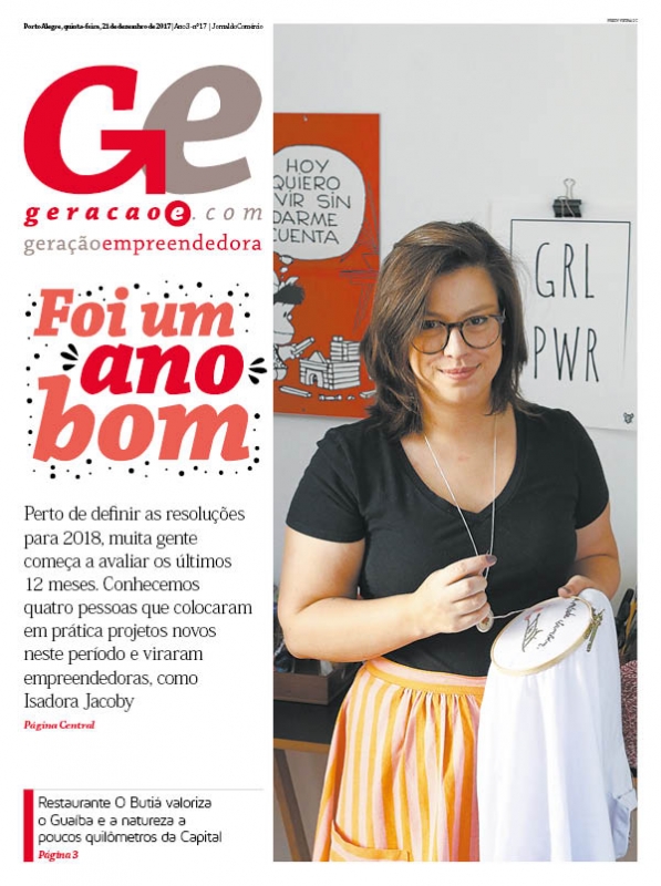 Capa da edição do dia 21 de dezembro de 2017 Foto: /REPRODUÇÃO/JC