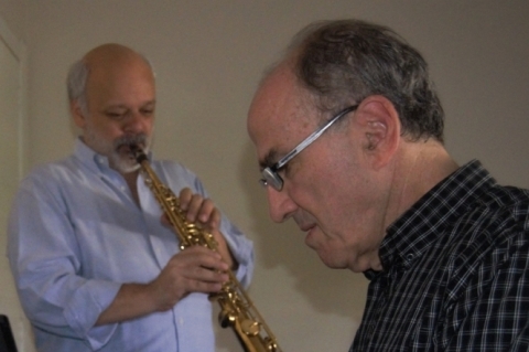 Encontro celebra 30 anos da parceria entre os músicos Pedrinho Figueiredo e Paulo Dorfman
