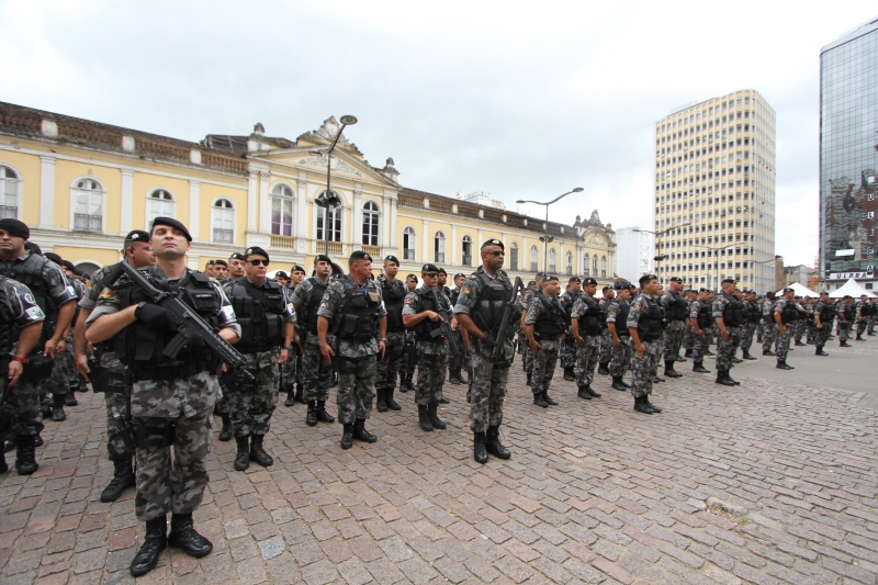 Cerca de 170 policiais da Tropa de Choque devem reforçar policiamento