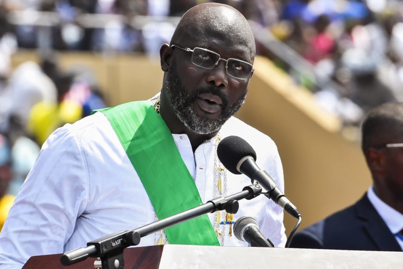 Cerimônia de posse de Weah foi a primeira transferência democrática de poder no país desde 1944