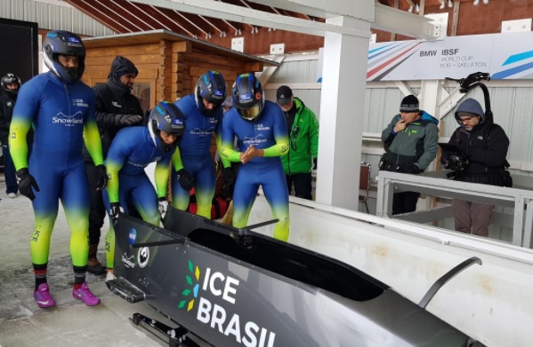 Equipe brasileira de bobsled participará da competição na Coreia do Sul