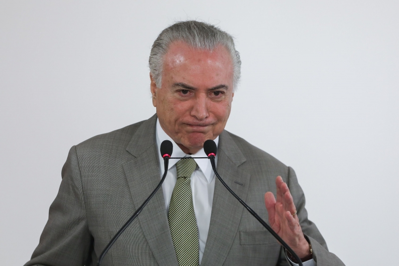Michel Temer diz que julgamento de Lula é sinal de estabilidade