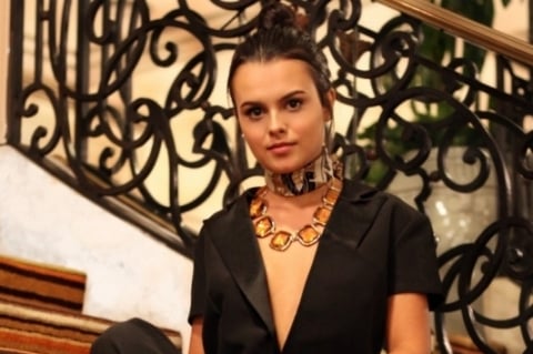 A fashionista gaúcha Valentina Torres