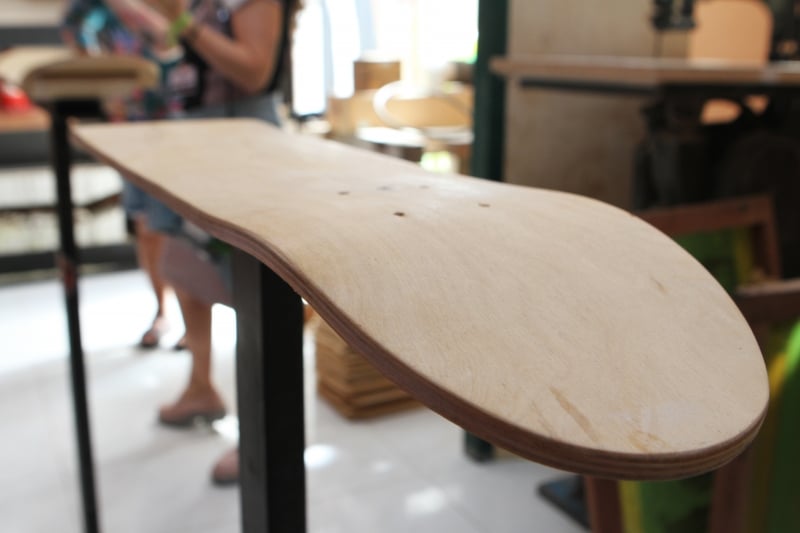 Projeto JAM SKATINGA, no Centro Social Pe. Pedro Leonardi, na Restinga Velha. Com oficinas de manufatura e pr&aacute;tica de skate, que levou &agrave; constru&ccedil;&atilde;o de uma pista profissional na comunidade.  Foto: LUIZA PRADO/JC