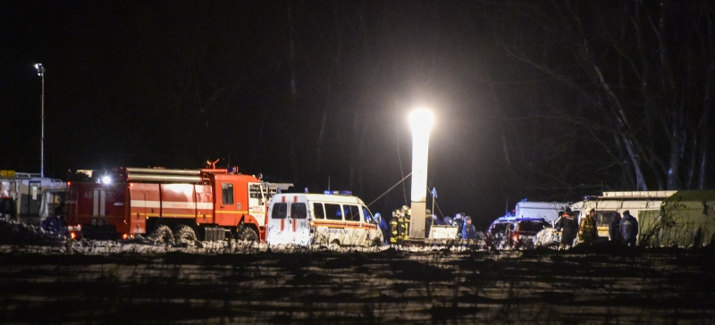 Aeronave decolou do aeroporto de Domodedovo com destino a Orsk e caiu depois de dois minutos de voo 