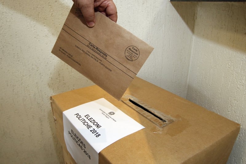 Residentes no Estado devem enviar ou levar envelope com votos ao consulado italiano 