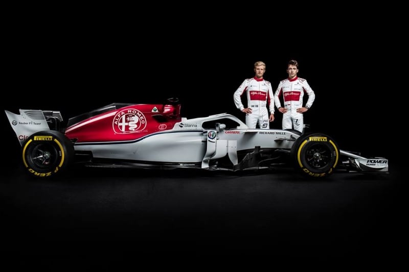 C37, da Sauber, será guiado por Marcus Ericsson e Charles Leclerc 