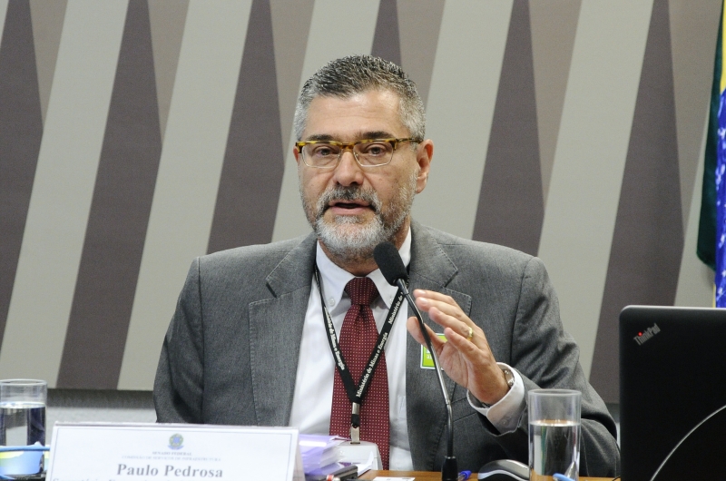 Pedrosa participou ontem de uma audiência pública na Comissão de Infraestrutura do Senado
