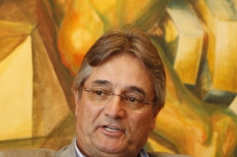 Gede�o Pereira,  novo presidente do Conselho Deliberativo Estadual (CDE) do Sebrae-RS, em visita ao Jornal do Com�rcio