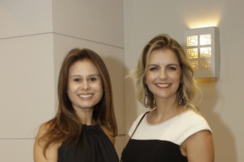 Silvia Antunes e Carolina Reis no Sheraton Porto Alegre Hotel