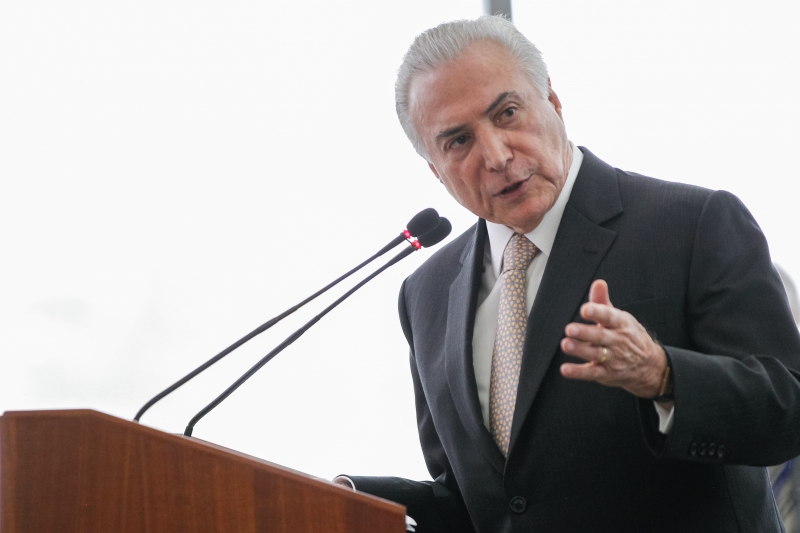 Em discurso, presidente afirmou que ações do governo não devem 'ficar apenas no Rio de Janeiro'