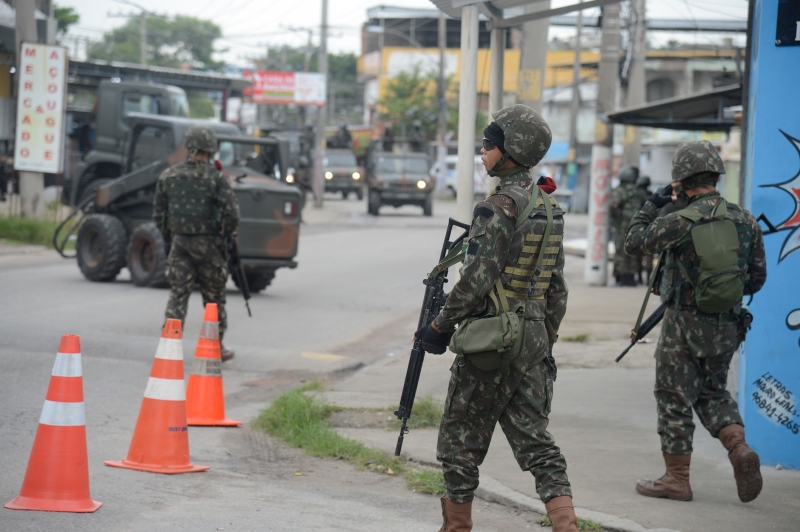 Contingenciamento foi necessário também para atender gasto extra com a intervenção federal no Rio 