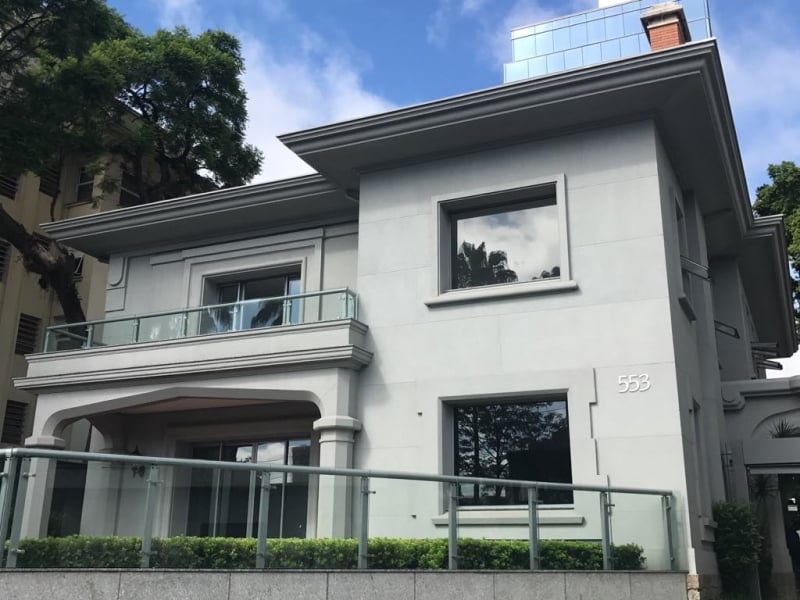 Estrutura foi montada no bairro Moinhos de Vento, na rua Dr. Vale Foto: Confraria do Batom/Divulga&ccedil;&atilde;o/JC