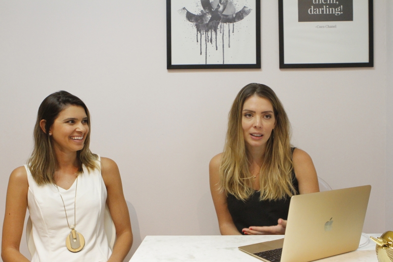 Vanessa Oliveira e Fabiana Denes da Volpe Luxo Inteligente Foto: CLAITON DORNELLES /JC