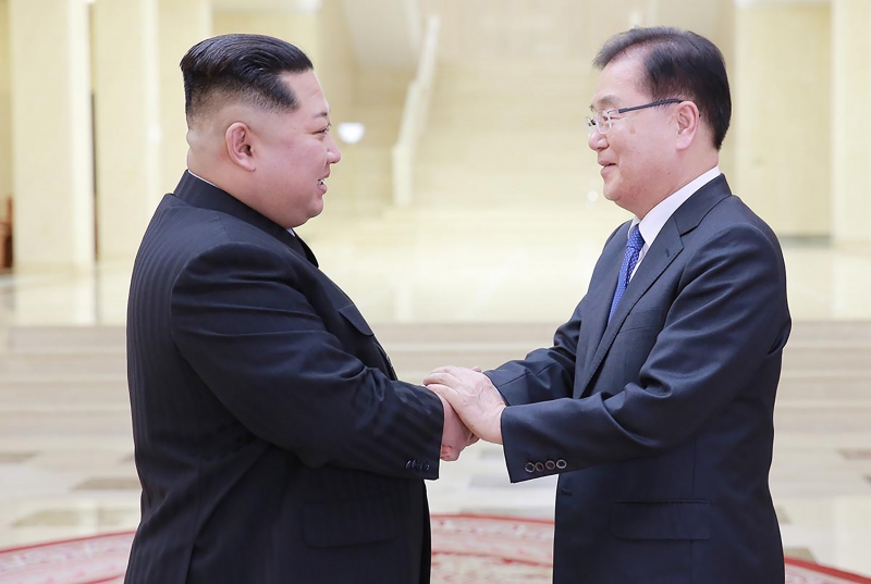 O encontro de Moon Jae-in e Kim Jong-un pode trazer avanço nos debates sobre o  programa nuclear