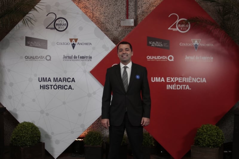 Mauricio Colombari no evento Marcas de Quem Decide 2018