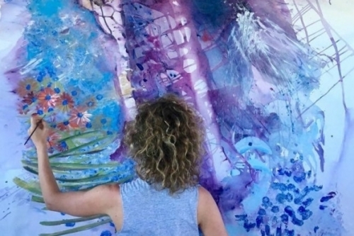 Lilian Maus abre mostra Fissuras da paisagem