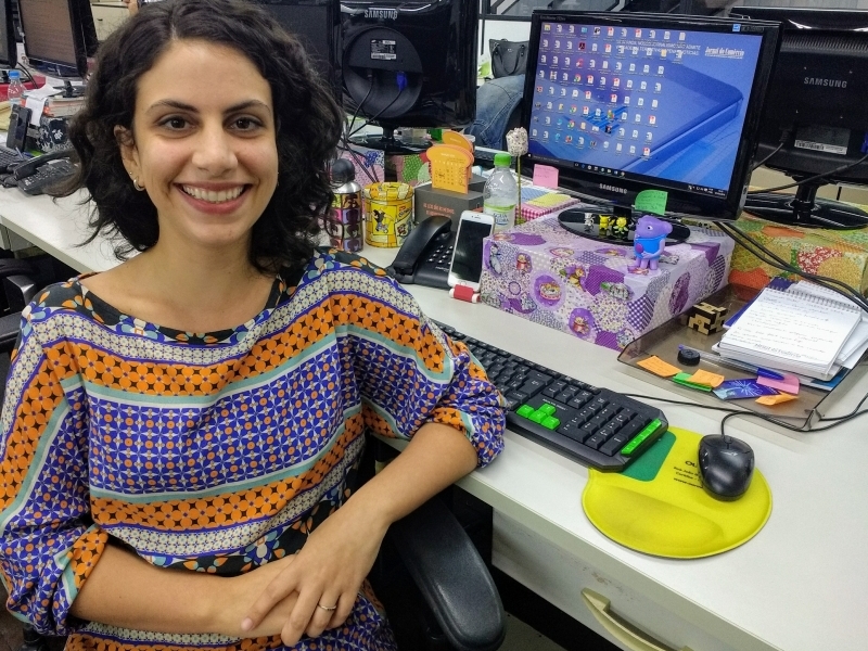 Roberta Mello foi premiada por reportagem sobre nova norma para contadores