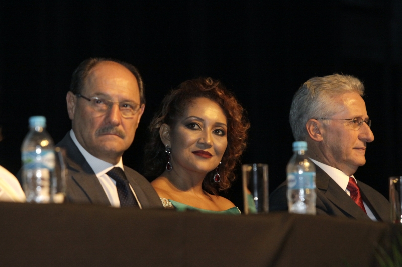 Sartori participou da cerimônia que conduziu Ana Tércia à presidência