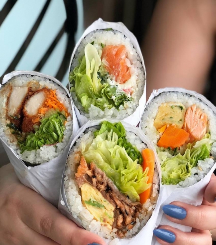 Burrito Sushi Foto: SUIKASUSHI/DIVULGA&Ccedil;&Atilde;O/JC