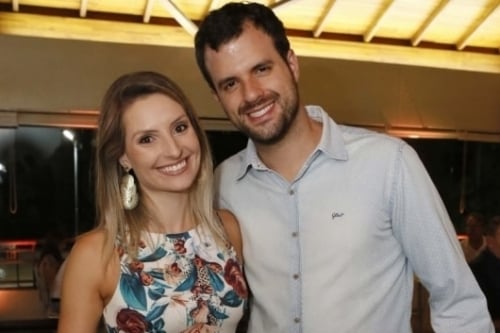 Verônica Weiler e Gerson Belinaso no Back to the 80s, no União