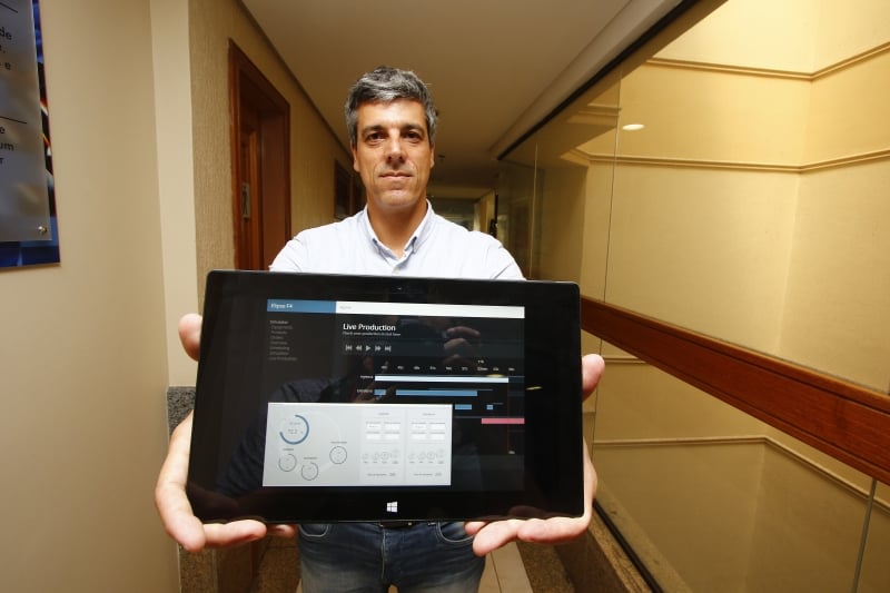 Software dá maior flexibilidade na linha de produção, explica Corrêa 