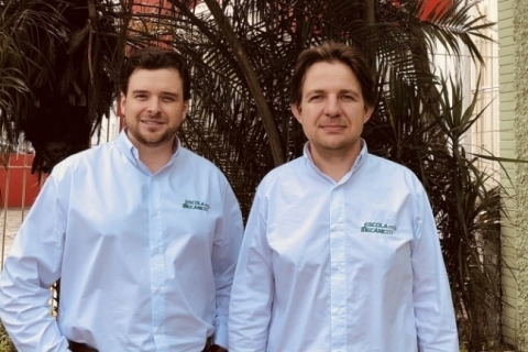 Filipe Fonseca e Peterson Kolling  trouxeram a novidade ao Estado