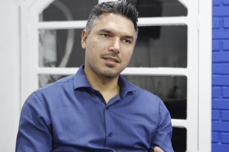 Entrevista com Pierre Mantovani, s&oacute;cio e CEO do Omelete Group. Foto: LUIZA PRADO/JC