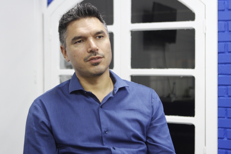 Entrevista com Pierre Mantovani, sócio e CEO do Omelete Group. Foto: LUIZA PRADO/JC