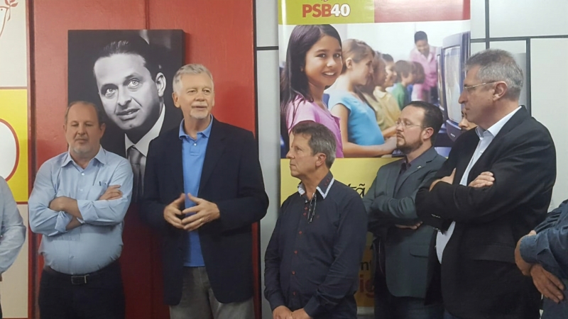 Fortunati anunciou filiação em ato na sede estadual do partido em Porto Alegre