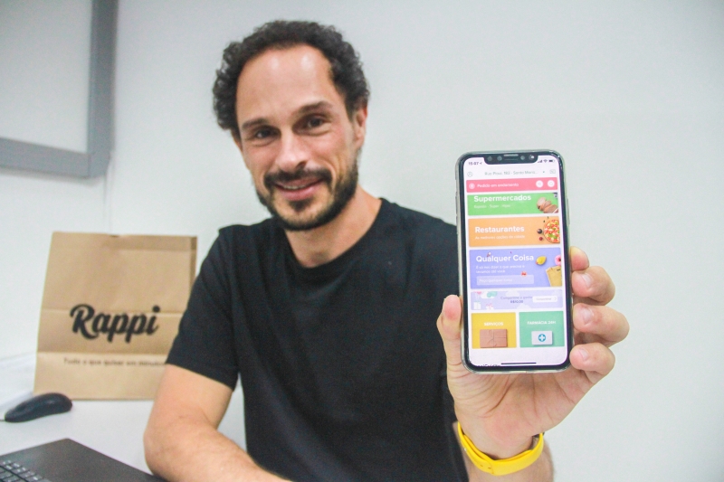 Andr&eacute; Brumer, city manager da Rappi em Porto Alegre, participou do conte&uacute;do Foto: Lucas Sabino/Divulga&ccedil;&atilde;o/JC 