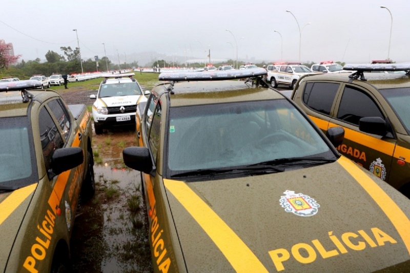 Corporação recebeu 114 veículos para reforçar policiamento ostensivo