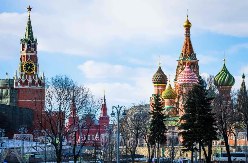 Visitas ao Kremlin e pontos turísticos foram vedadas
