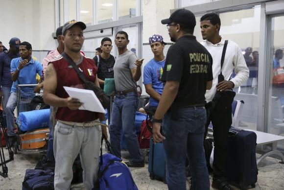 Os imigrantes serão acolhidos em abrigos nos destinos