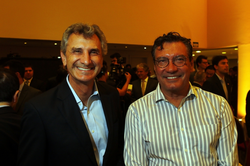 Rodrigo Vontobel e Sérgio Maia no Fórum da Liberdade 